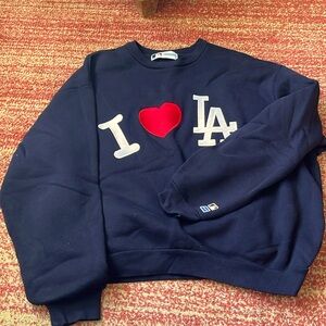 I ❤️ L.A Madhappy x Dodgers crewneck sweatshirt